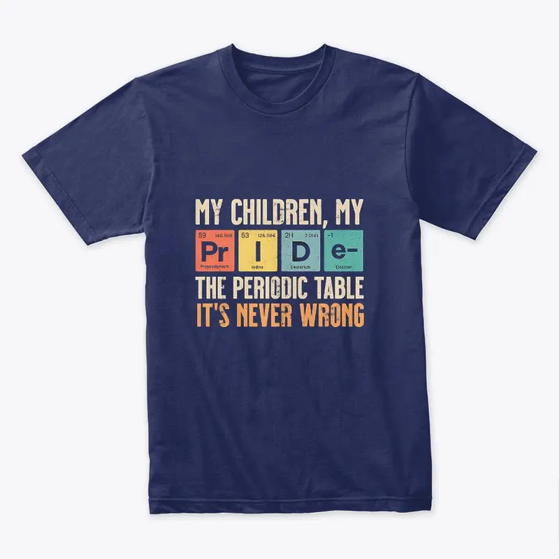 "My Children, My Pride - Periodic Table"