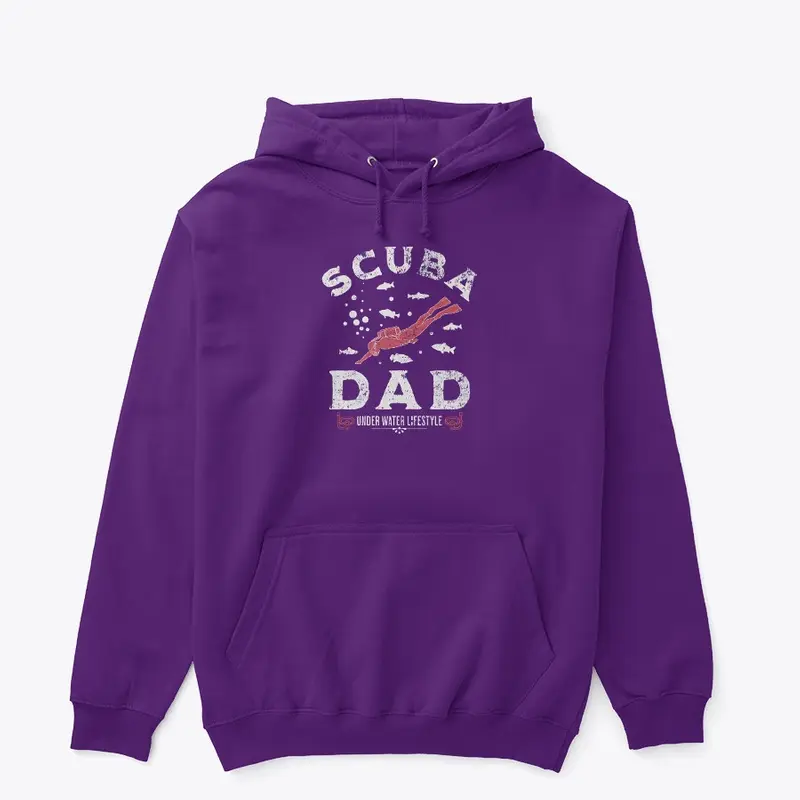 scuba dad underwater lifestyle