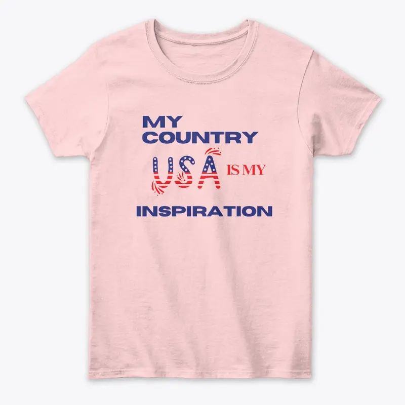 "My Country USA is My Inspiration