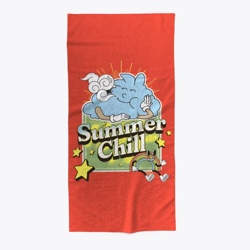 Summer Chill Beach Towel 