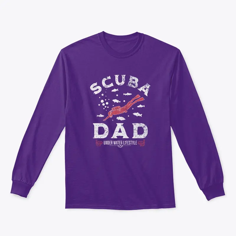 scuba dad underwater lifestyle