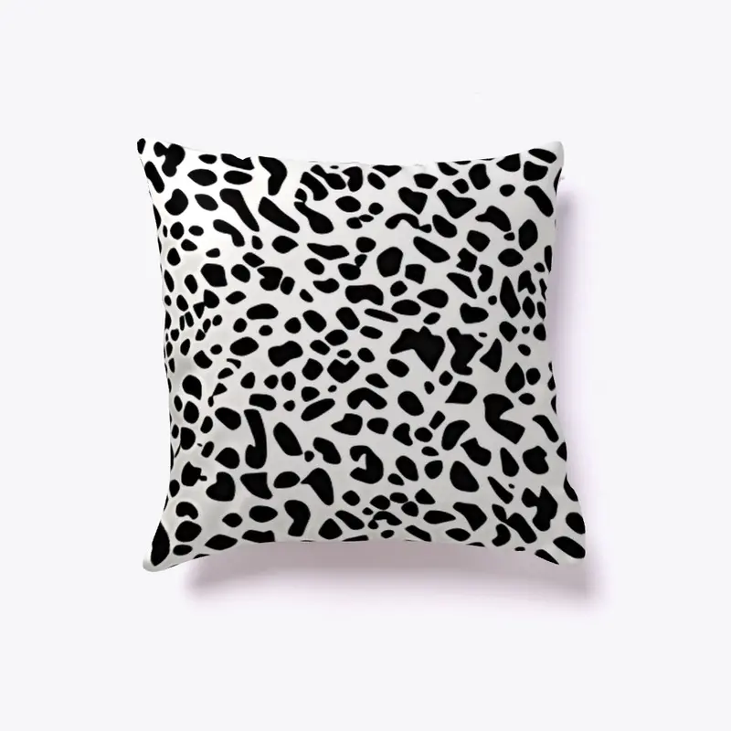 Animal print pillow 