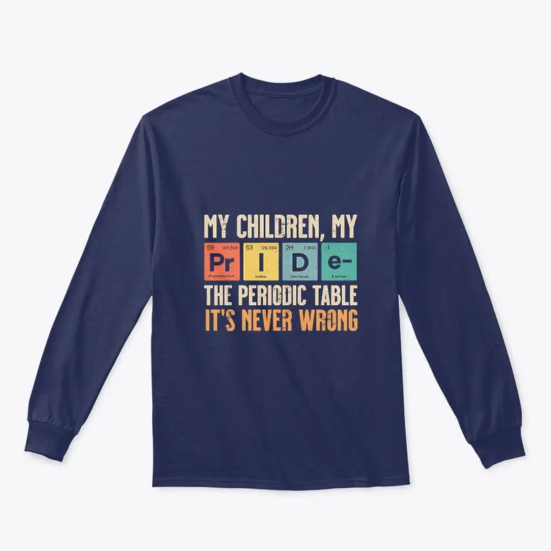 "My Children, My Pride - Periodic Table"