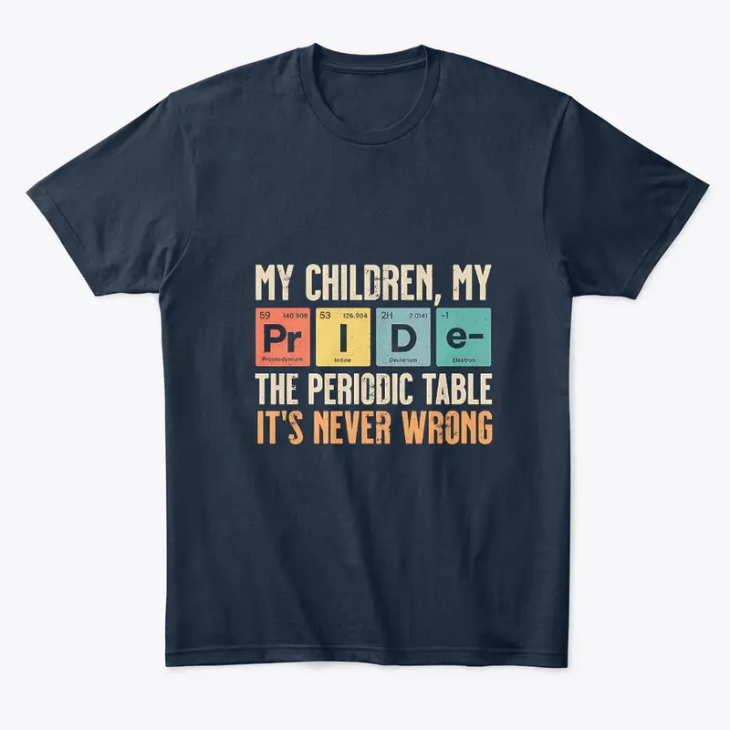 "My Children, My Pride - Periodic Table"