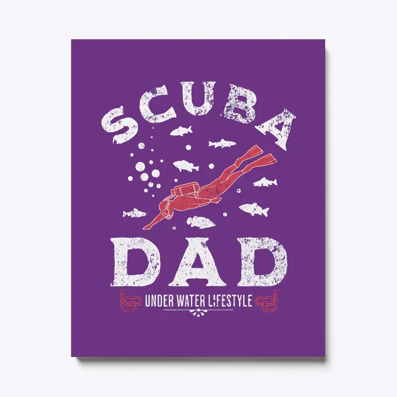 scuba dad underwater lifestyle